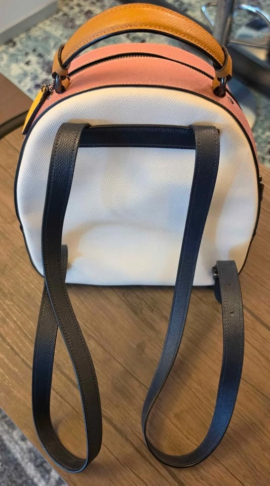 COACH Colorblock Backpack/Chalk White & Pink - photo 4