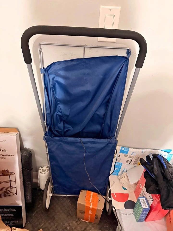 Trolley cart wagon expandable