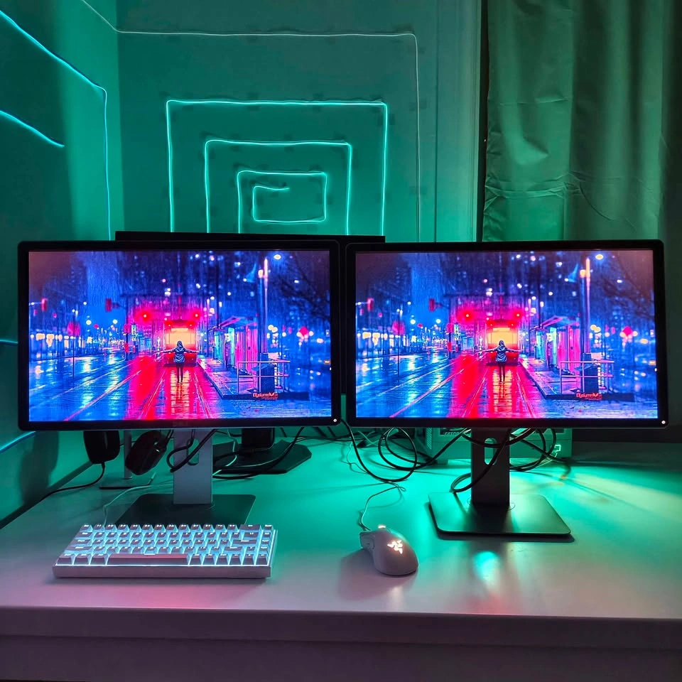 2 DELL IPS Monitors: Amazing Bright Screen - photo 3