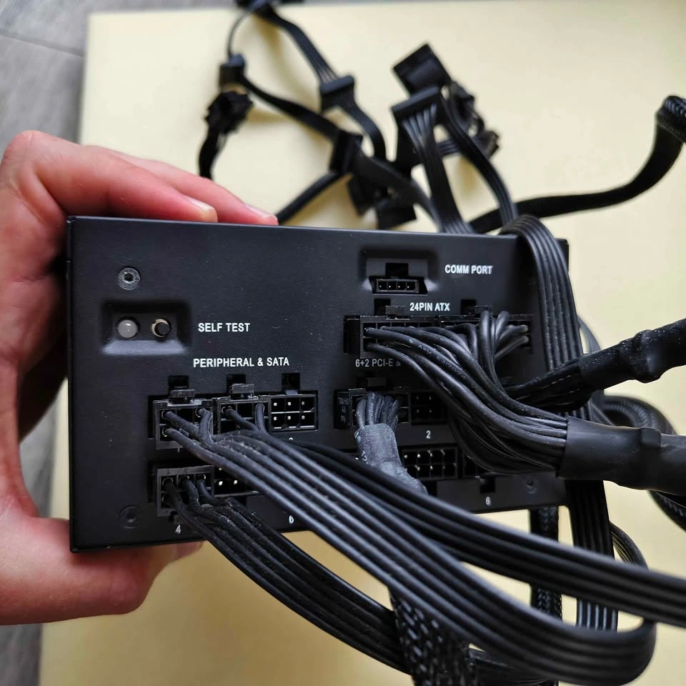 ⚡ Corsair 760W Power Supply — Fully Modular, 80+ Platinum - photo 5