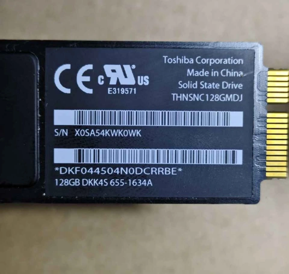MacBook Air 128GB SSD Toshiba (Apple Original) - photo 3