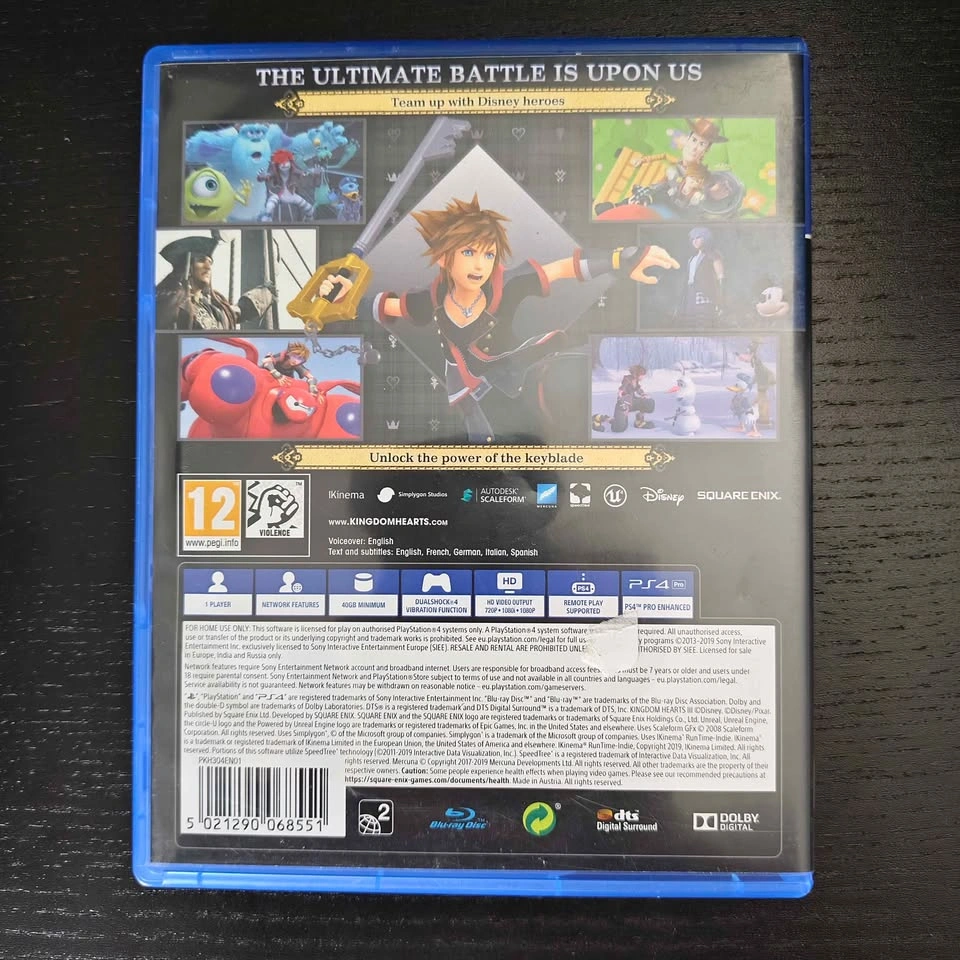 PS4 Kingdom Hearts III - photo 2