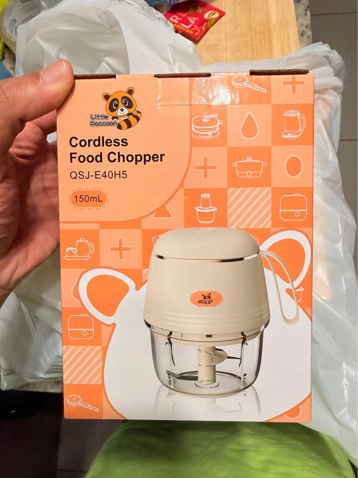 Electric cordless food chopper - photo 2