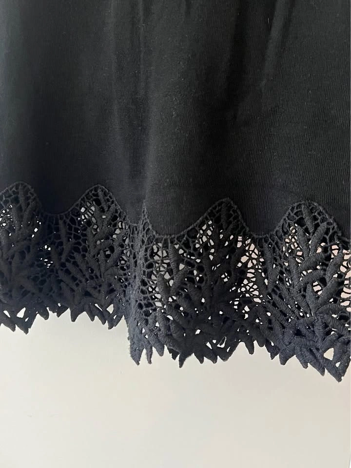 Black Sleeveless Knit Dress - photo 3