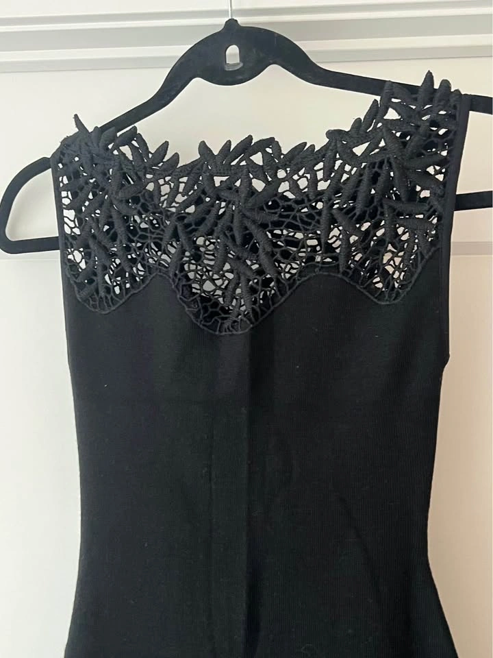 Black Sleeveless Knit Dress - photo 4