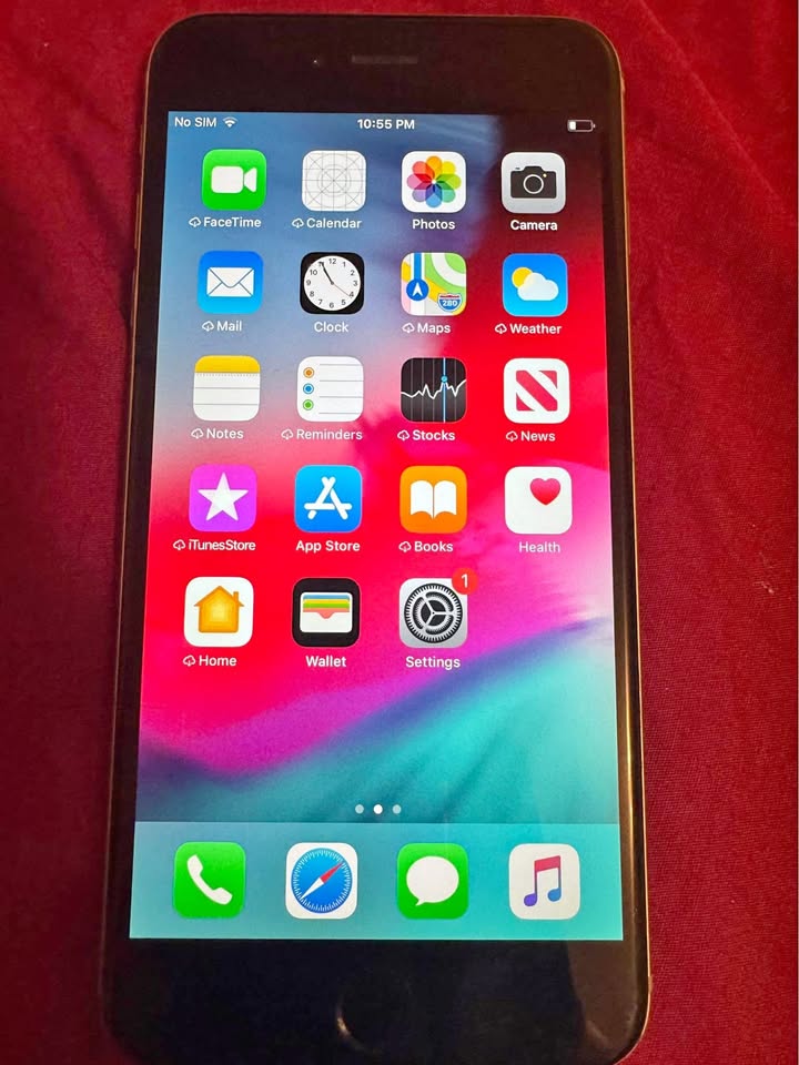 Apple iPhone 6 PLUS 128GB Unlocked Silver 86% Battery