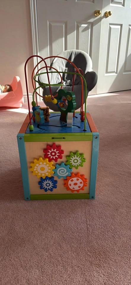 Imaginarium wooden activity cube - photo 3