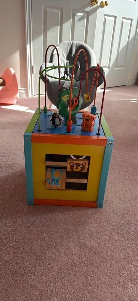 Imaginarium wooden activity cube - photo 4