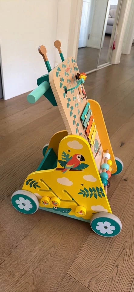 Janod wooden baby push walker - photo 2