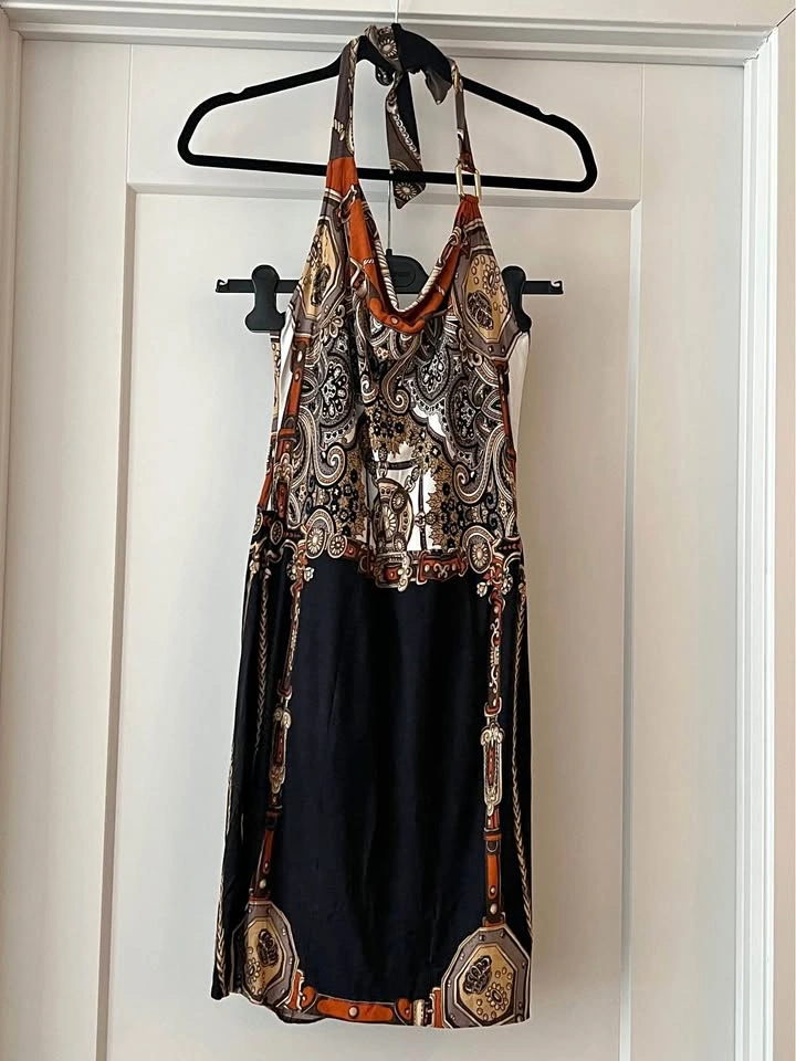 Cache Halter Neck Dress