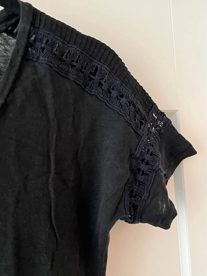 J Crew Black Linen Top - photo 2