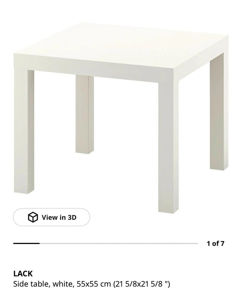 Side table x3 (I have 3 of the same kind) [1 for $5]