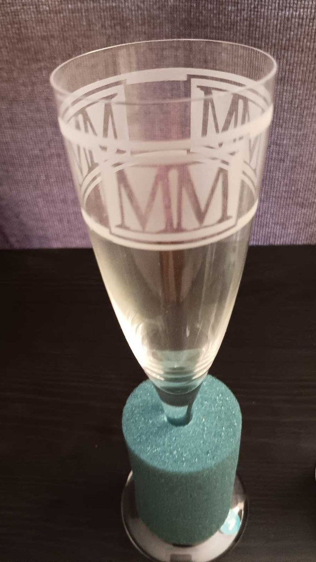 Tiffany & Co. Champagne Flutes - 2000 and MM - photo 2