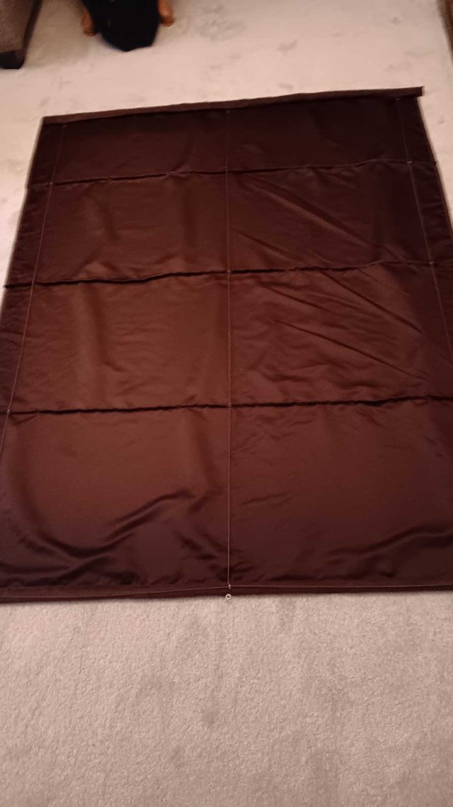 Two Window Shades with Hardware 58"L x 47"W - photo 3