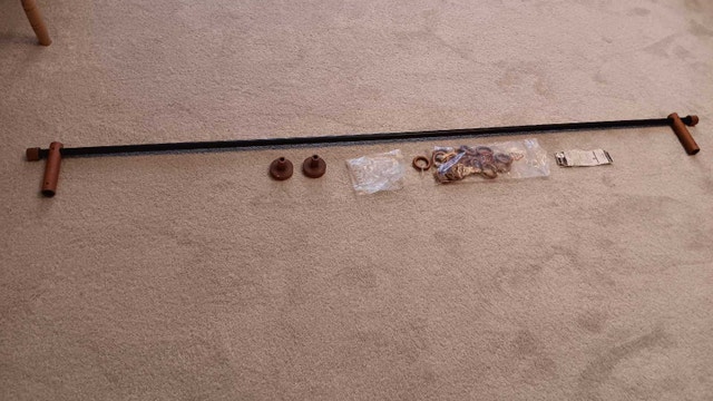 Curtain Rod Set 63"