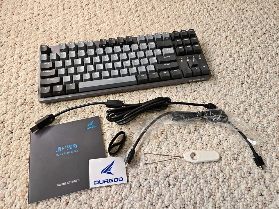 Durgod Taurus K320 Cherry MX Brown Mechanical Keyboard