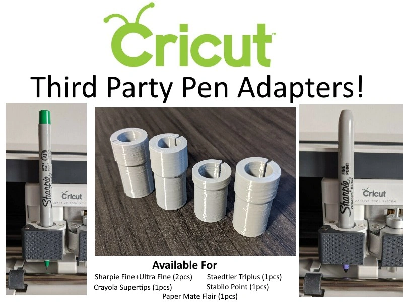 Cricut Third Party Marker Adapter Set - photo 2