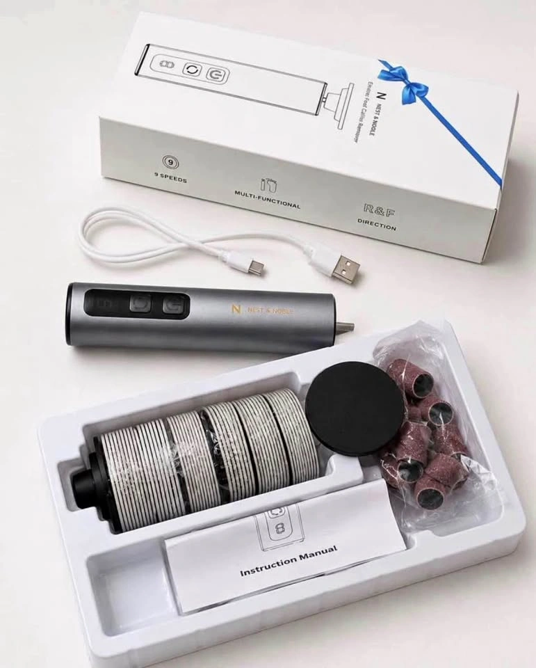 Rechargeable Electric Pedicure Callus Remover w/ 54 Discs