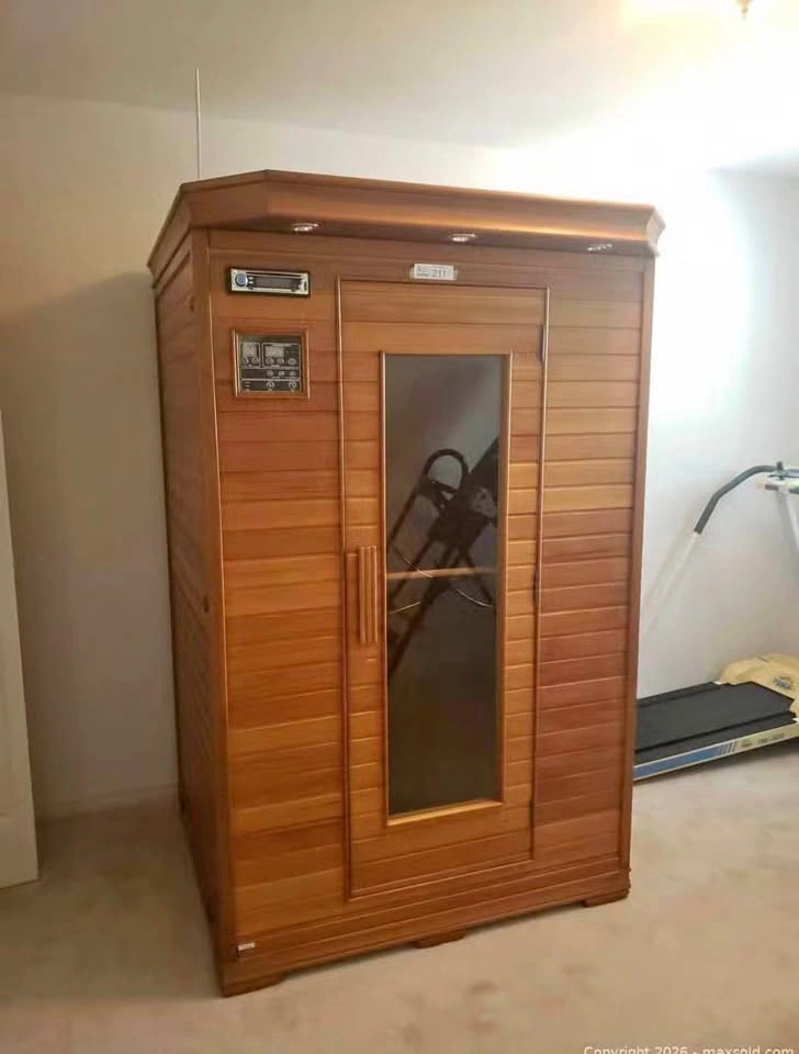 4’x4’x7’ cedar sauna