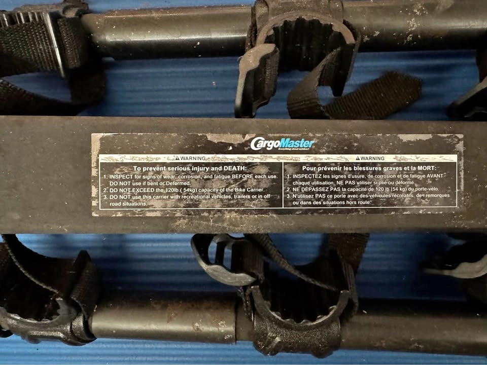 Cargo master 4 bike rack