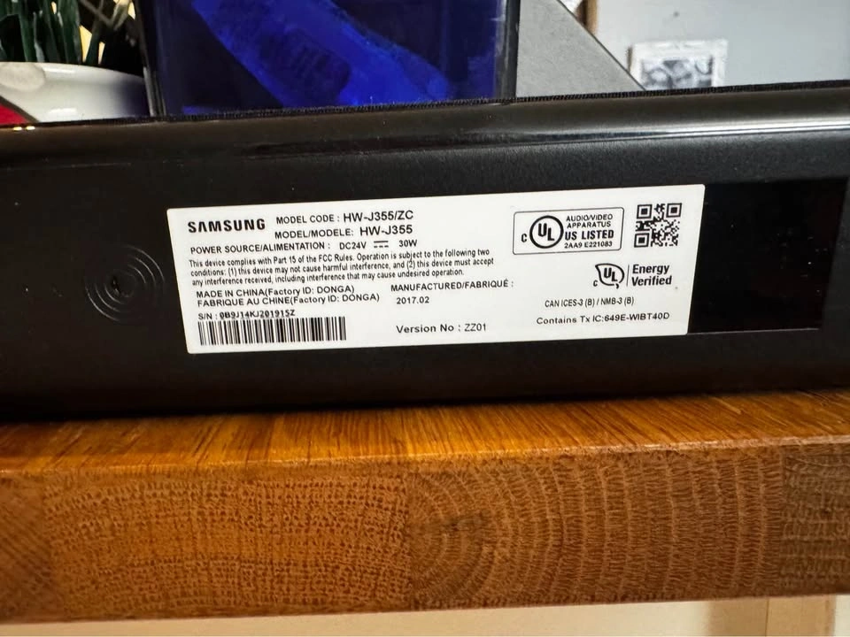 Samsung 120 W soundbar - photo 3