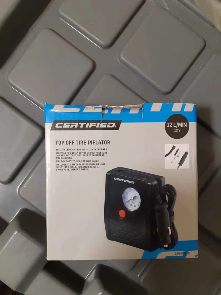 Certified Top Off Tire Inflator 12V - photo 2