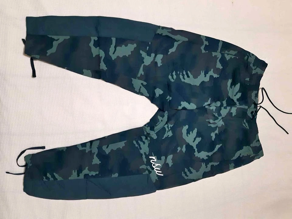 Nike NSW Green Camo Track Pants XL