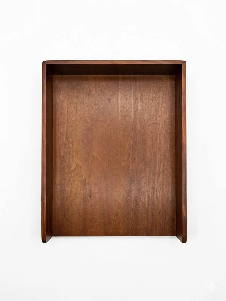 Wooden Letter Document Tray - photo 2