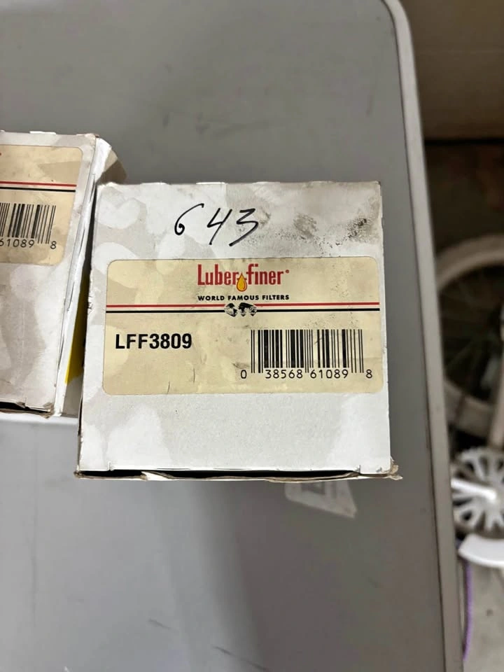2x Luber-finer G-2969 Gas Filters