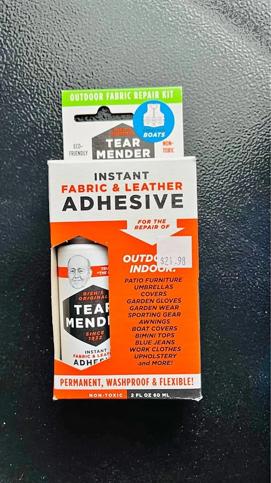 Tear Mender Fabric & Leather Adhesive – New