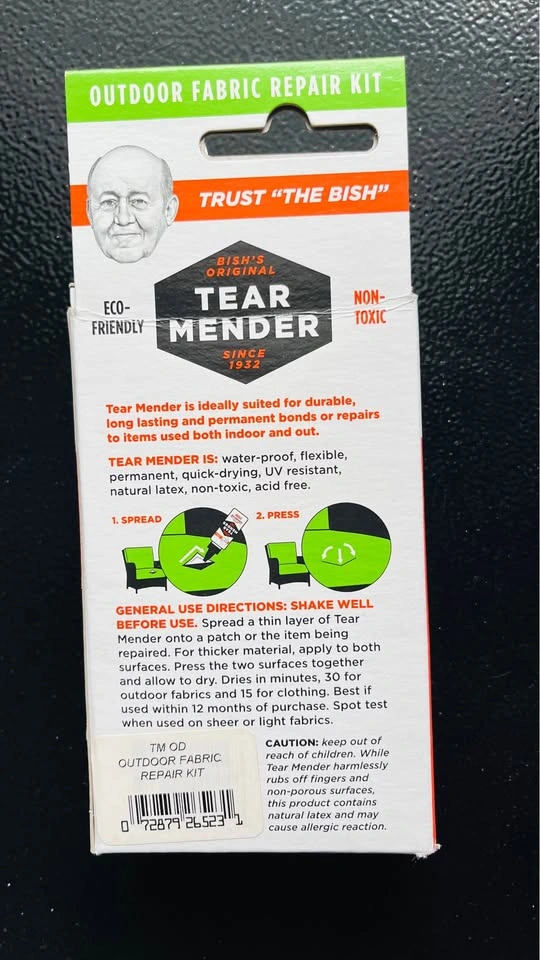 Tear Mender Fabric & Leather Adhesive – New - photo 3