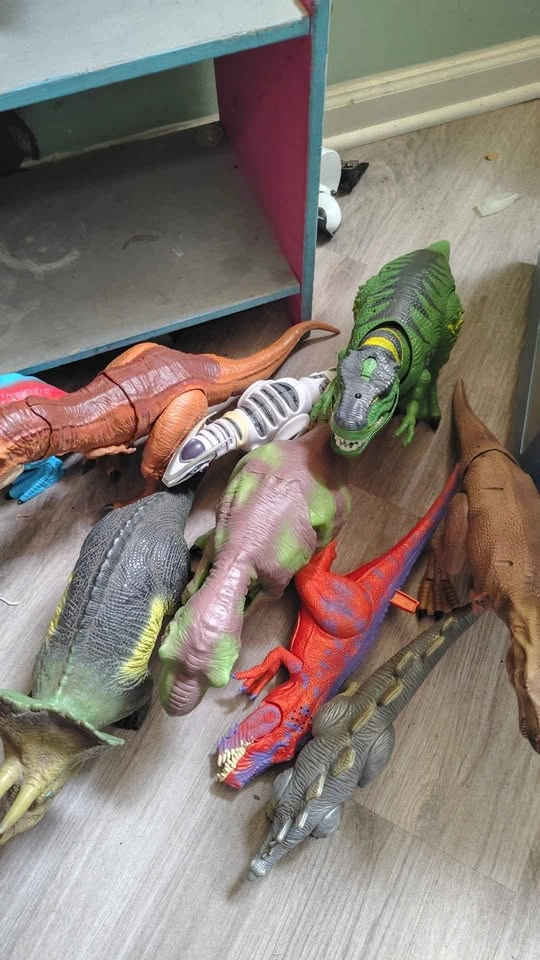 A bunch of toy dinosaur needs to go - photo 2