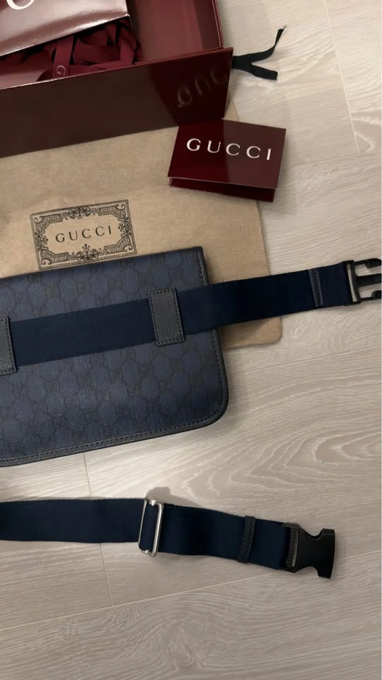 Gucci Small Ophidia Belt Bag - Good Condition - photo 4