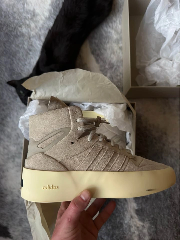Fear of God Athletics x adidas '86 High 'Sesame' Size 10 - photo 2