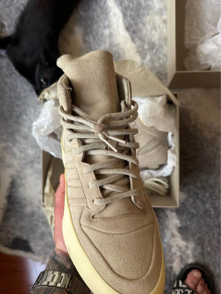 Fear of God Athletics x adidas '86 High 'Sesame' Size 10 - photo 3