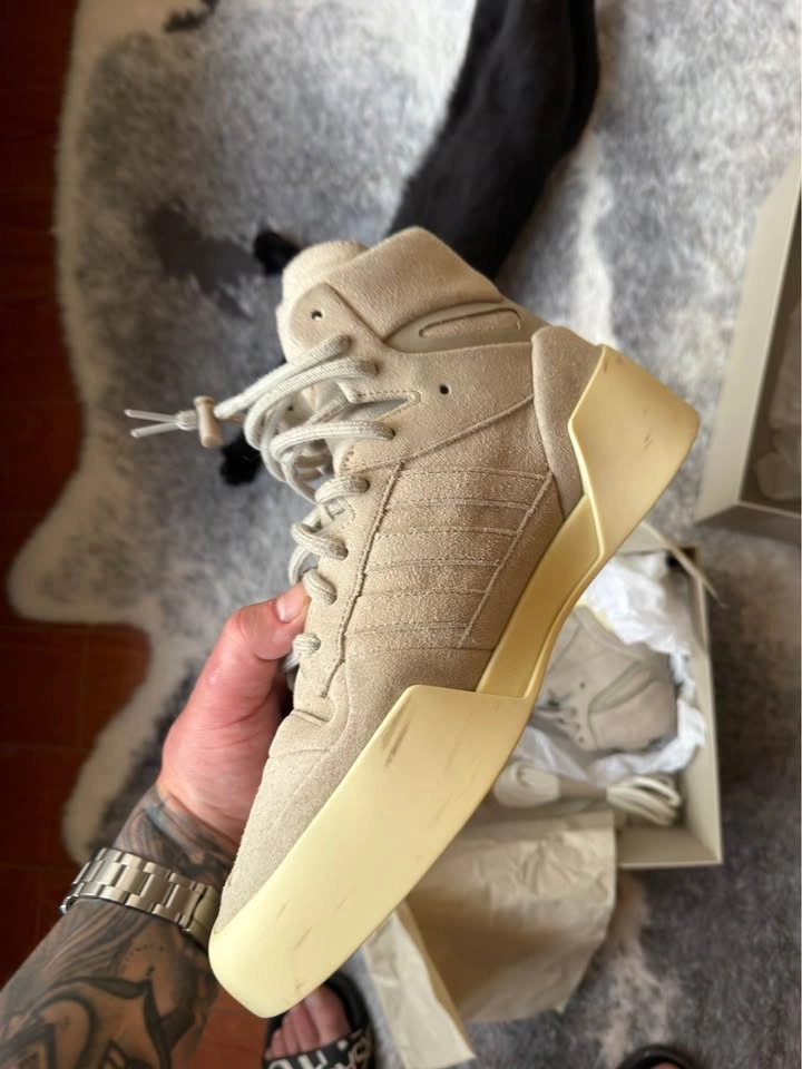 Fear of God Athletics x adidas '86 High 'Sesame' Size 10 - photo 5