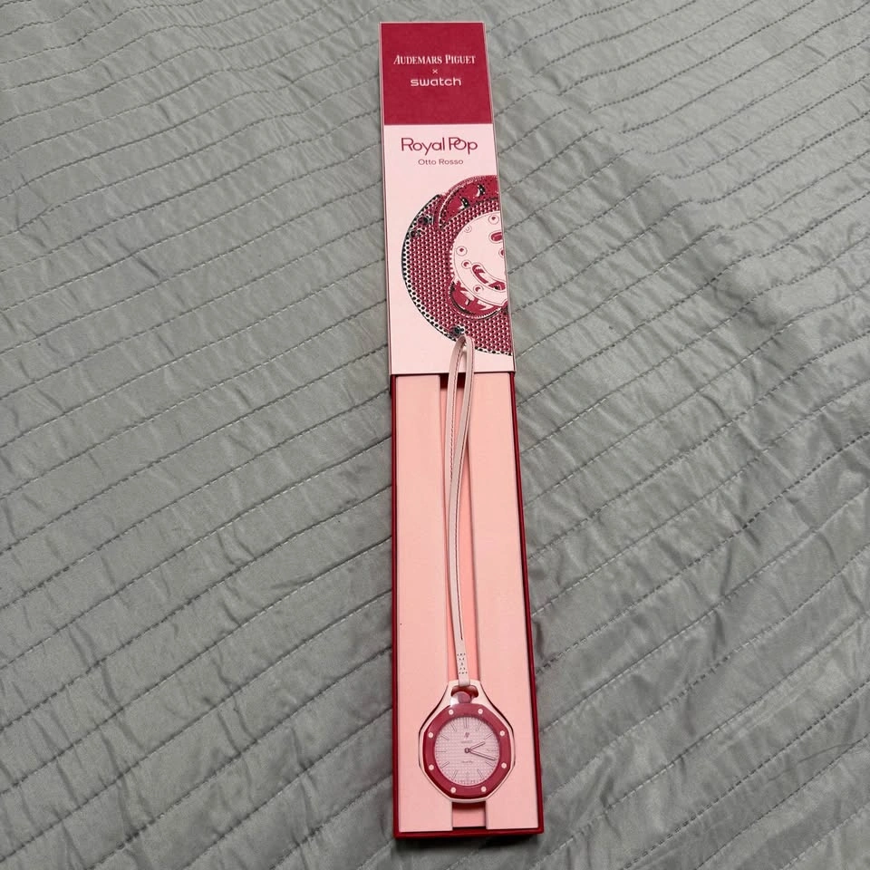 Audemars Piguet x Swatch Blaue Acht & Otto Rosso - photo 4