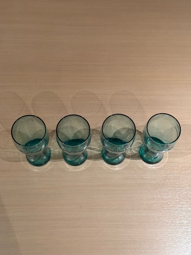 Coca-Cola Glass Tumblers Set Green - photo 4