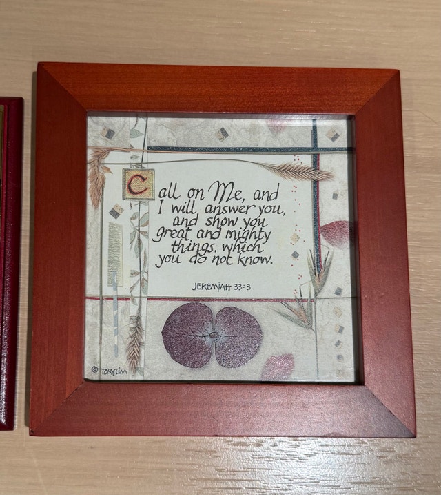 Set of 3 Christian Religious Wall Art Set - photo 4