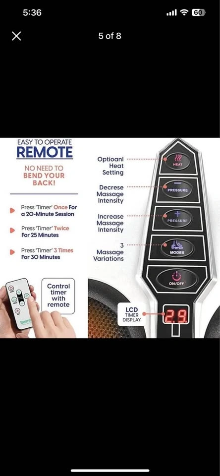 Belmint Deep Tissue Foot Massager - photo 4