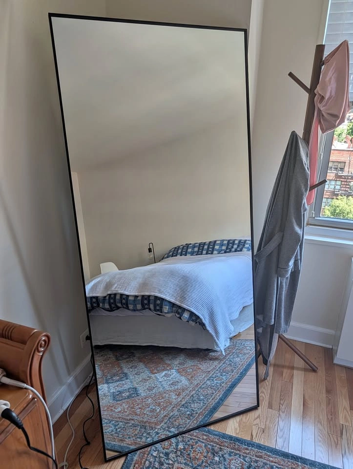 Mirror, full length, black, standing 71"x31"