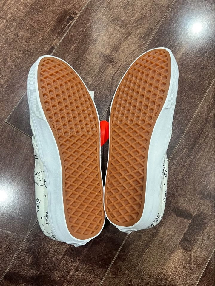 Vans U-Paint Alien Slip-on Shoes M7/W8.5 - photo 3