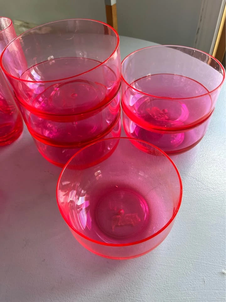 Acrylic Summer Set in pink - photo 2