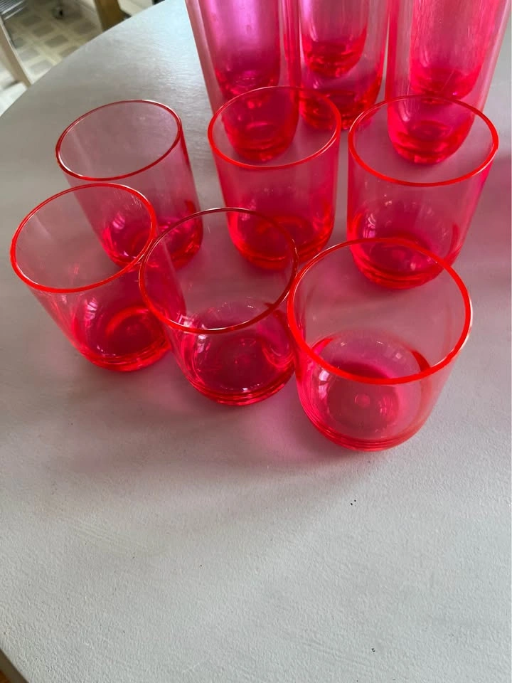 Acrylic Summer Set in pink - photo 3