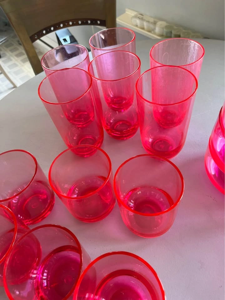 Acrylic Summer Set in pink - photo 4
