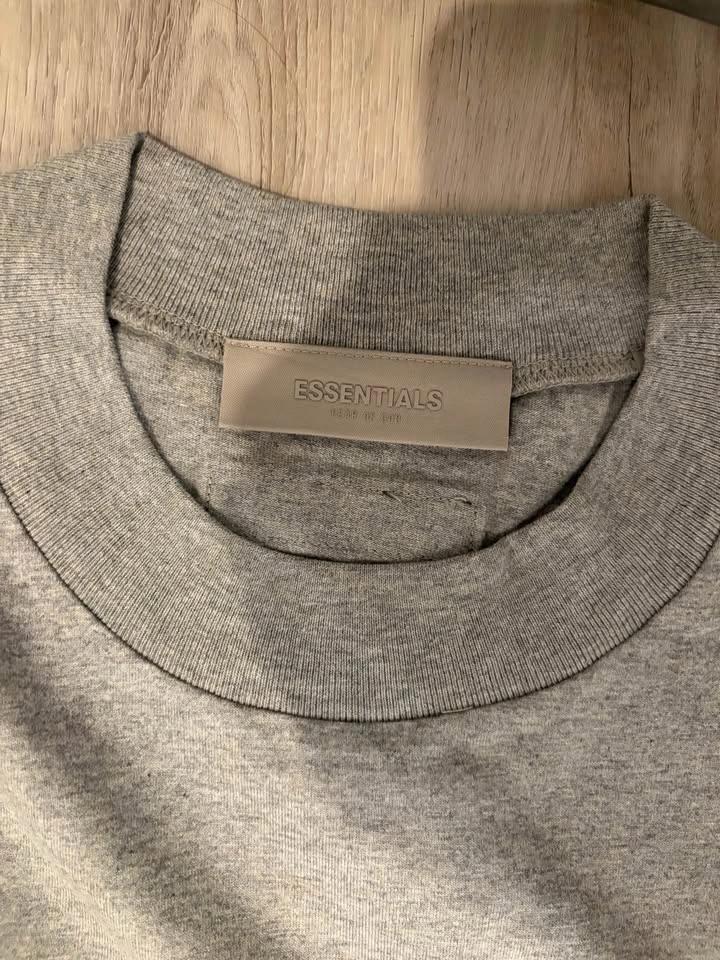 Essentials S22 Dark Oatmeal Tee - photo 2