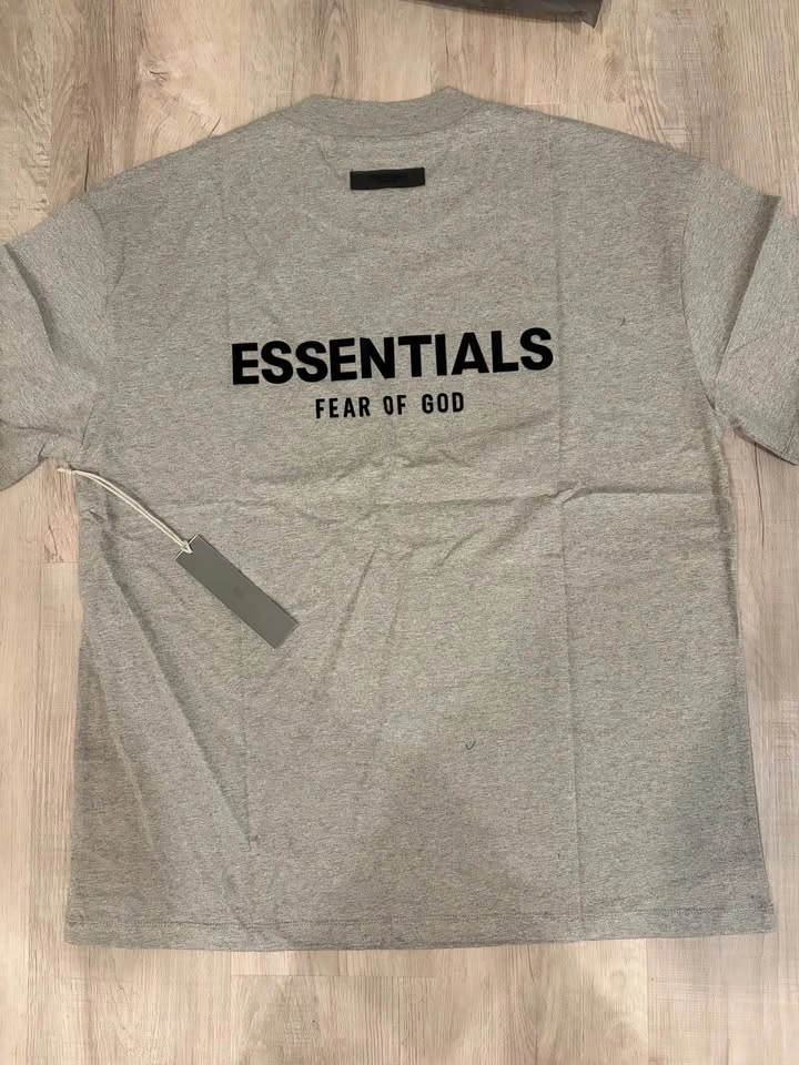 Essentials S22 Dark Oatmeal Tee - photo 3