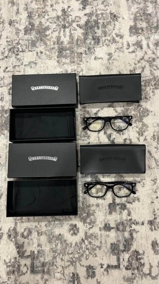 Chrome Hearts Blue Light Glasses (With Case) - photo 2