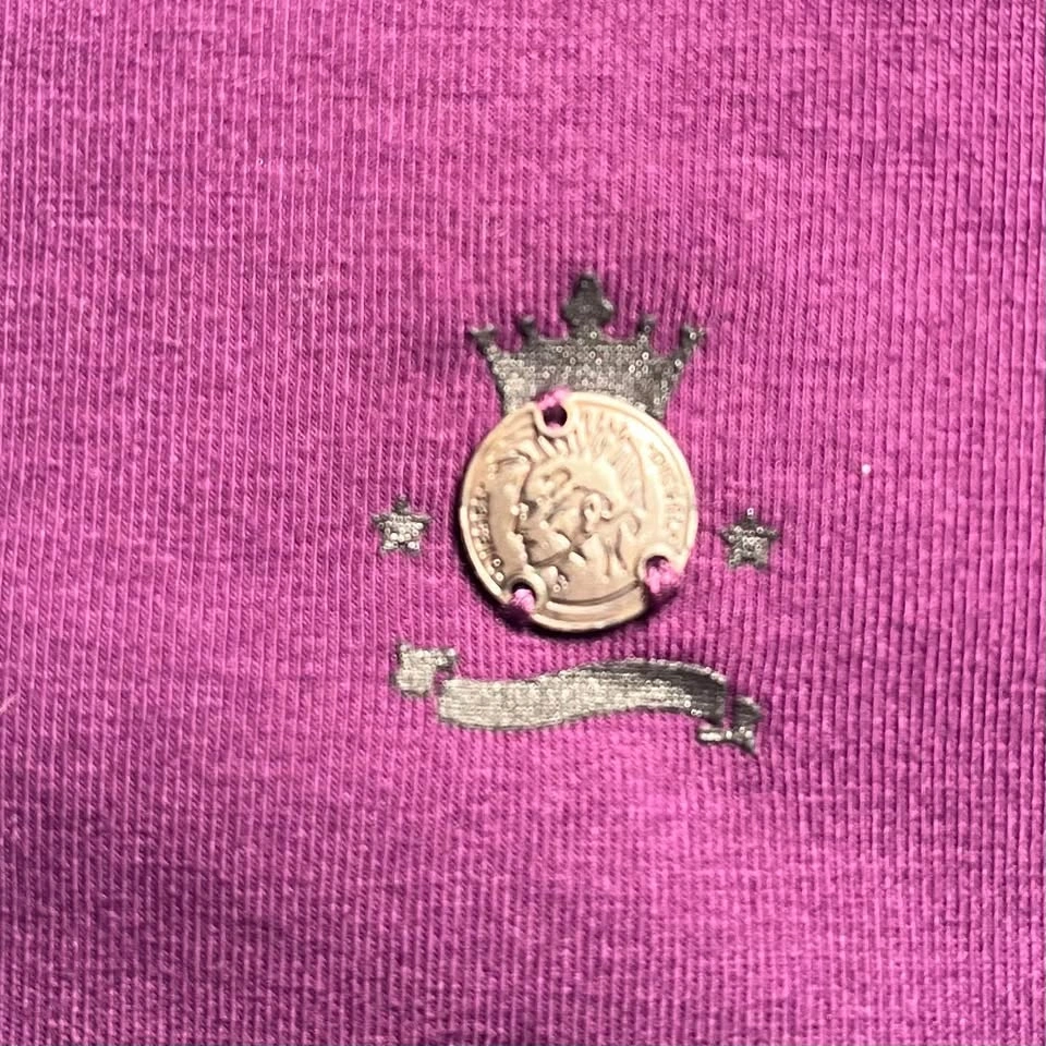 Diesel Co. Purple Stretch Cotton Polo Shirt: Men’s XL Slim Fit - photo 3