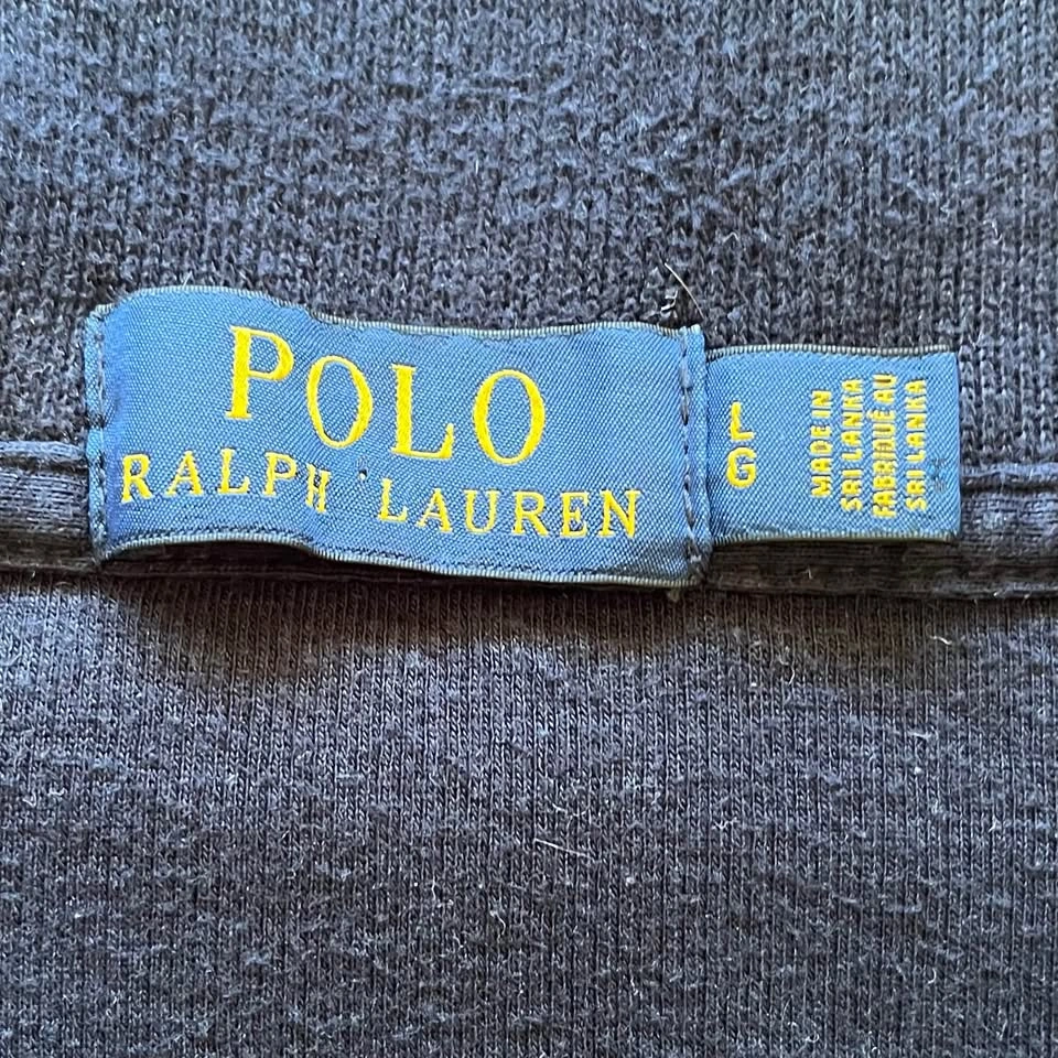 Polo Ralph Lauren Navy Blue Quarter-Zip Sweater: Men’s Large - photo 2